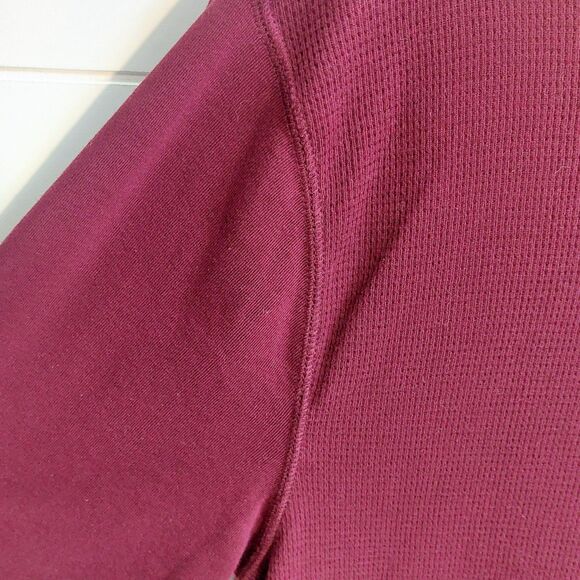 Polo Ralph Lauren Thermal Waffle Knit Long Sleeve Crewneck Men's Large Red NEW! - Picture 3 of 10